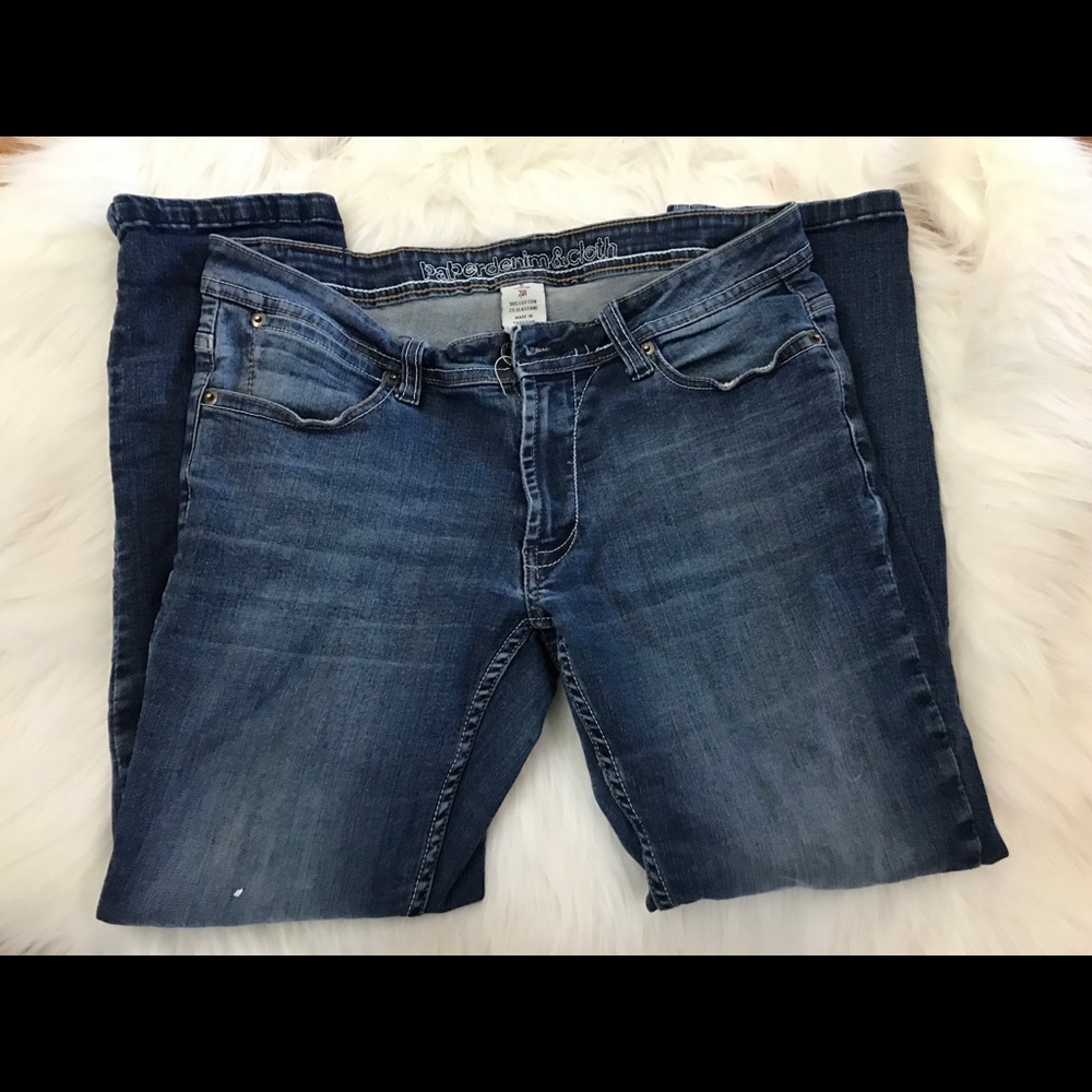 Paper denim cloth jeans